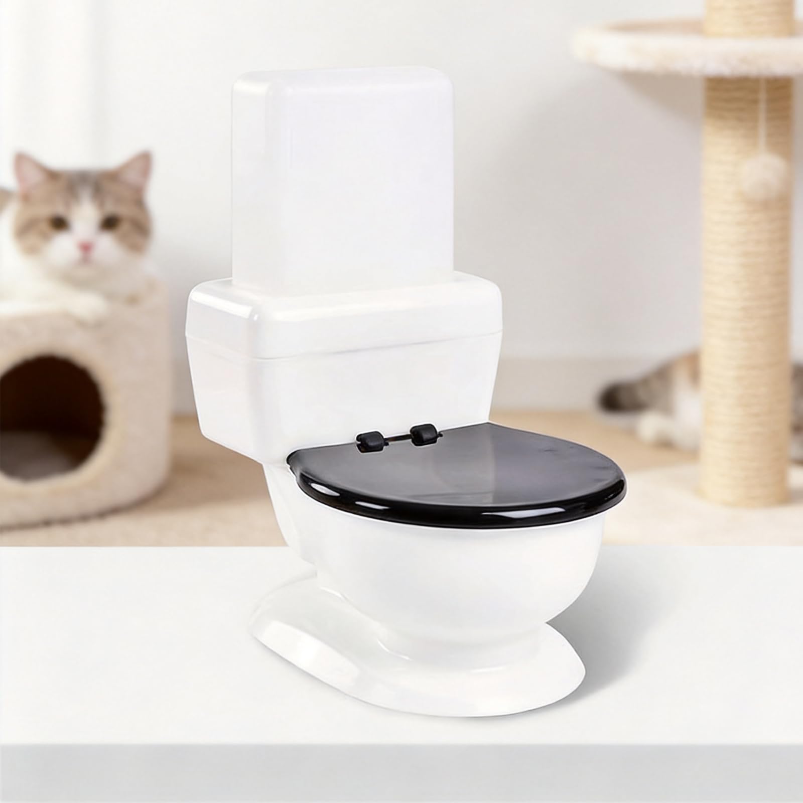 Stazione abbeveraggio automatica per gatti con aspetto | Incoraggia a bere i gatti che vivono in casa, favorisce un consumo sano acqua, mantiene l ' acqua aerata e