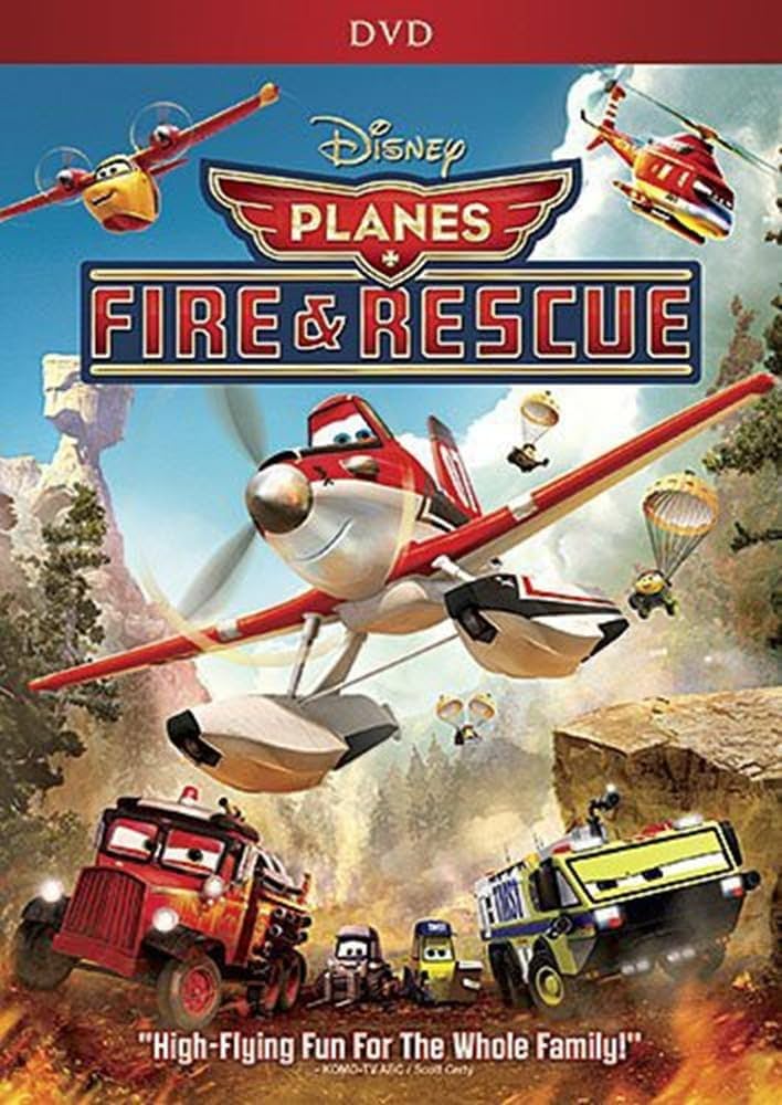 Amazon.com: Disney Pixar Planes & Planes Fire & Rescue 2 DVD