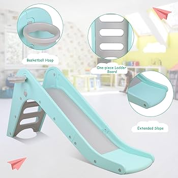 ArtSwithly 9 In 1 Toddler Slide Indoor,Outdoor Climber