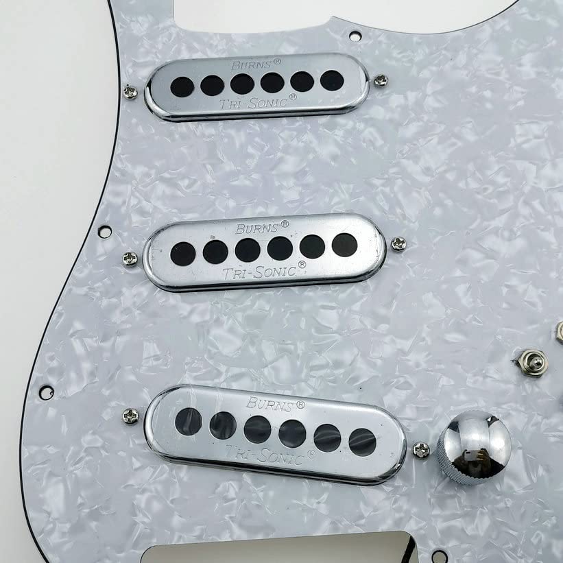 GaYouny Pickguard chargé tri-Sonic Beatrice (Color : A7) - Les Beatles, Paul McCartney, John Lennon, RIngo Starr, George Harrison GaYouny Pickguard chargé tri-Sonic Beatrice (Color : A7) – Image 5