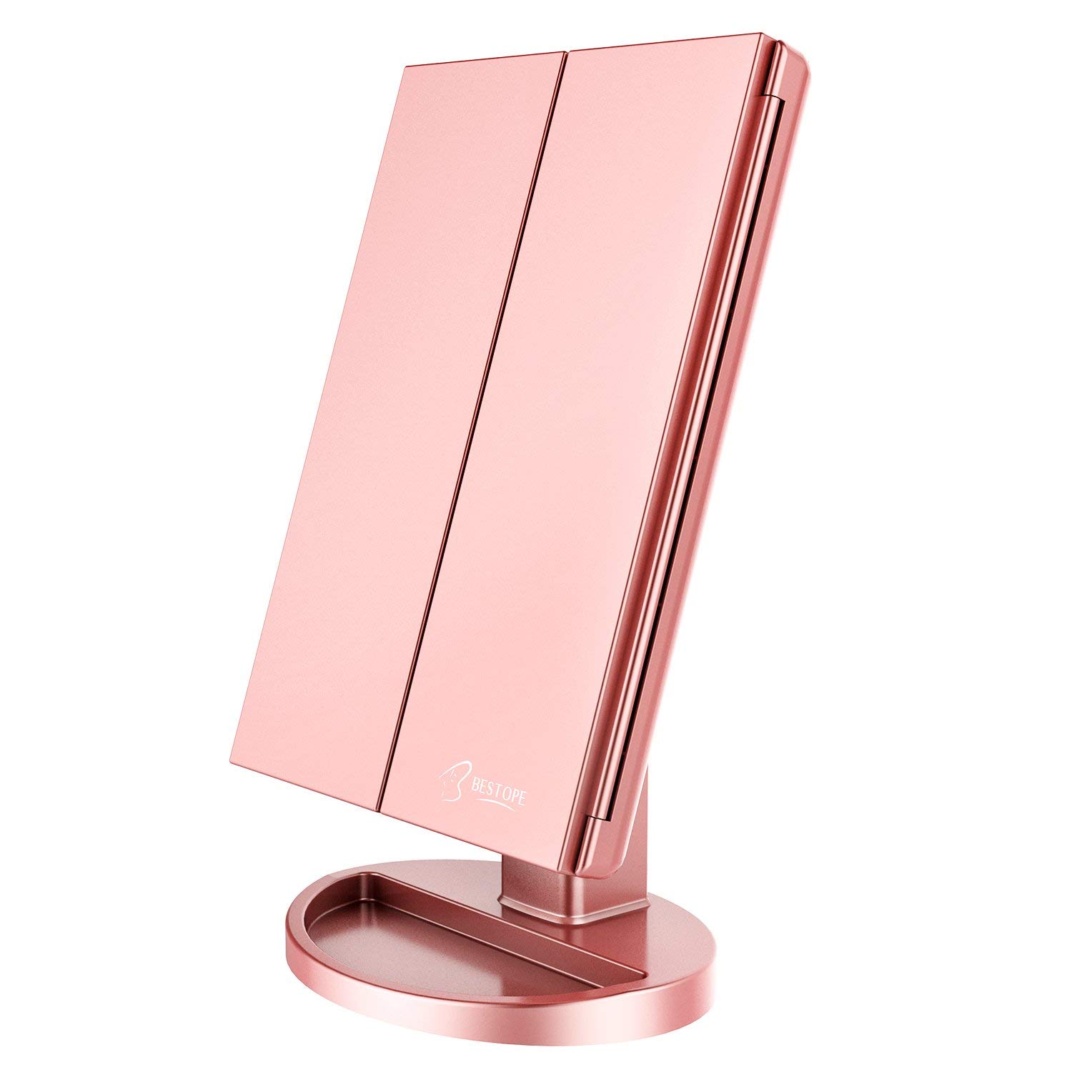BESTOPE PRO Specchio Trucco con Luci LED Ricaricabile — immagine 10 di 14