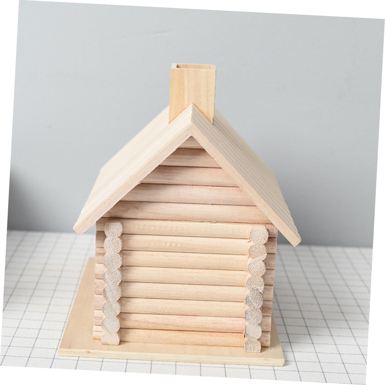 Maison des Oiseaux en Bois Fait Main à Large Entrée pour Canari Extérieur