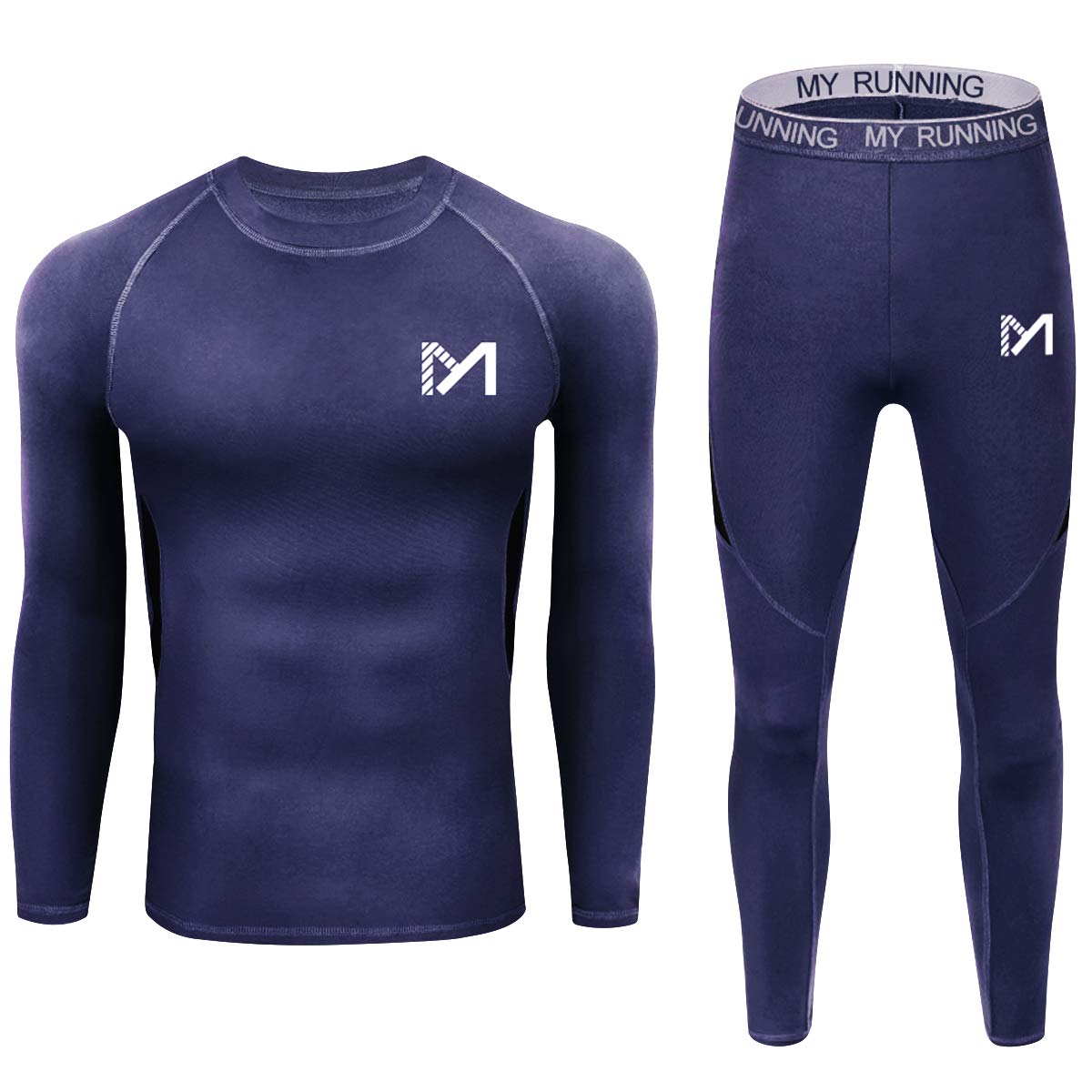 MEETYOO Men's Thermal Underwear Set Sport Long Johns Base Layer Couche de Base Homme