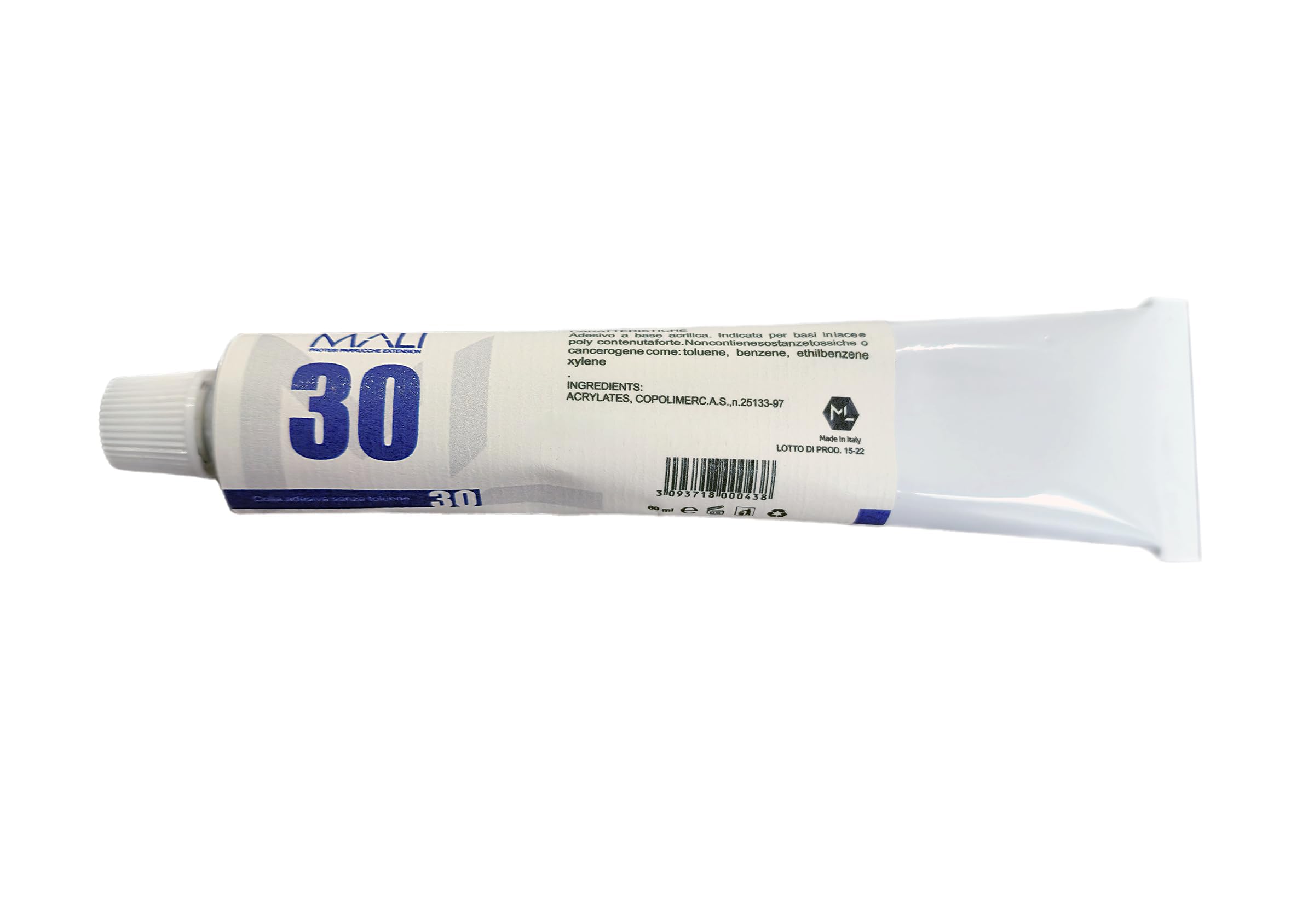 Generico Colla Per Protesi Capillare e patch cutanea, Forte, Senza Toluene, 50 ml - Promo Pack da 2