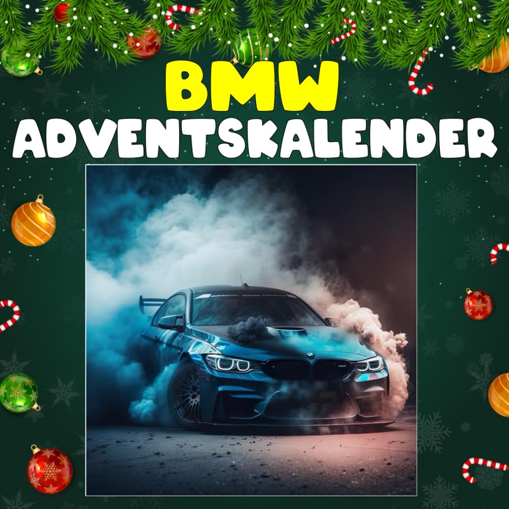 BMW adventskalnder: Mit 24 Bildern und spannenden Fakten bis Weihnachten