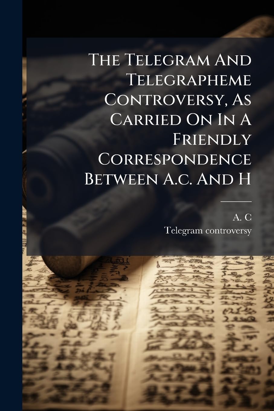 The Telegram and Telegrapheme Controversy, as Carried