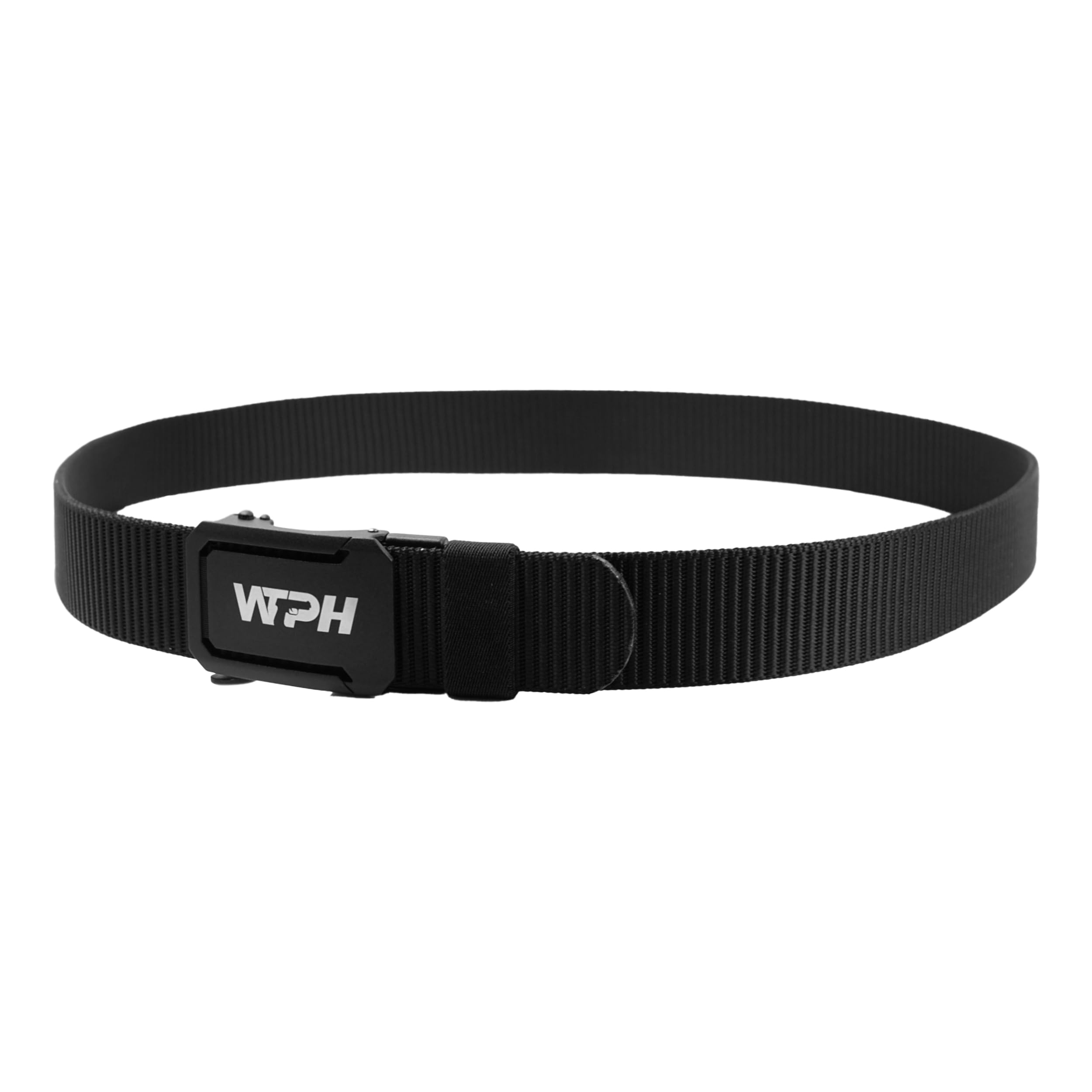 We The People Holsters - Tactical Gun Belt with Ratcheting Buckle - Adjustable Tactical Gun Belt for Concealed Carry - Heavy Duty - Secure Fit - Comfortable - Made of Reinforced Nylon