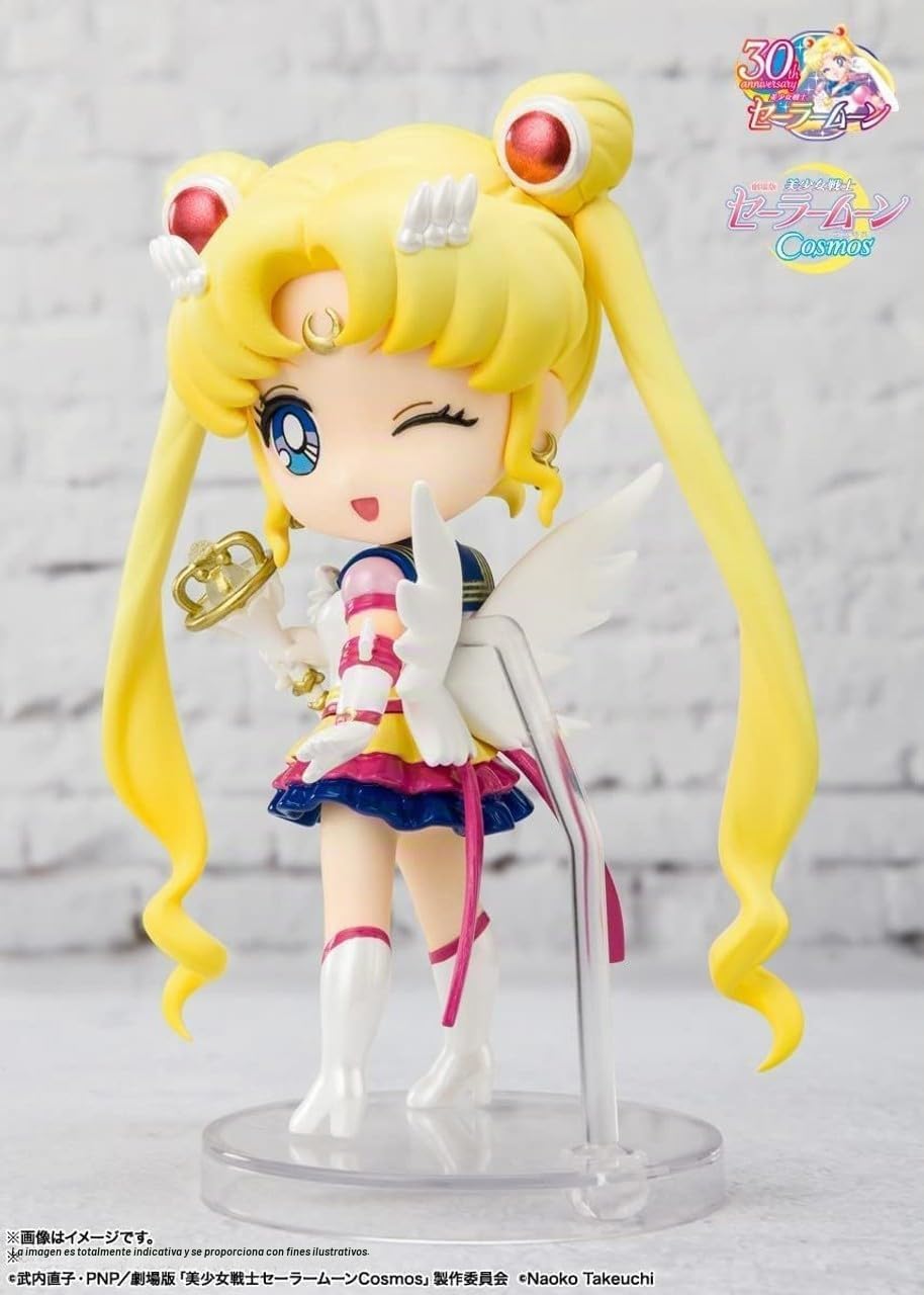 MERCHANDISING LICENCE Eternal Sailor Moon Cosmo Edition Fig 9 cm Pretty Guardian Sailor Moon figuarts Mini