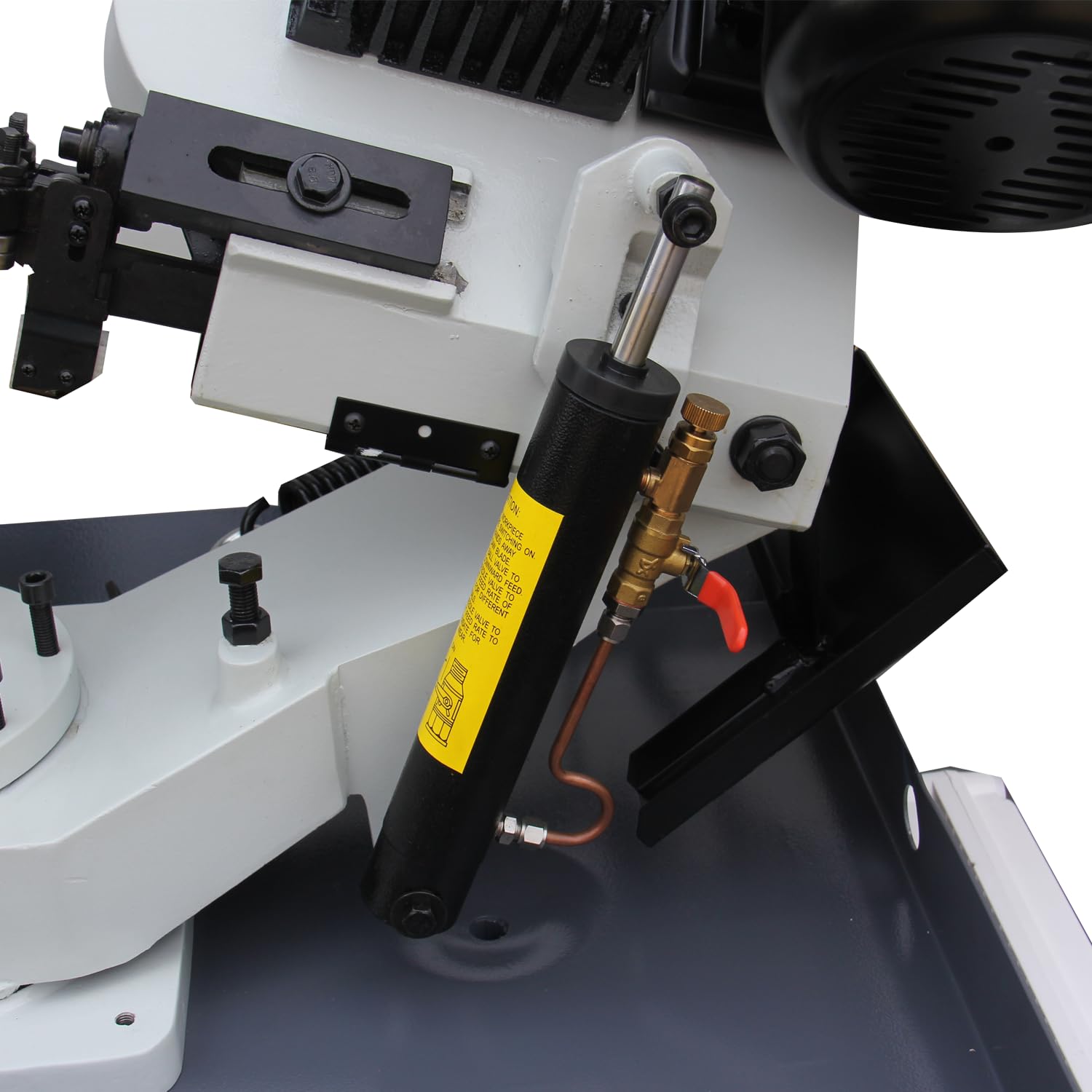 BOKA Metallbandsäge, 178×210 mm Schnitt, 45°–90° schwenkbarer Sägebügel, 1,5 HP 230 V, für flexibles Schneiden von Metall und Rohren, BS-712R