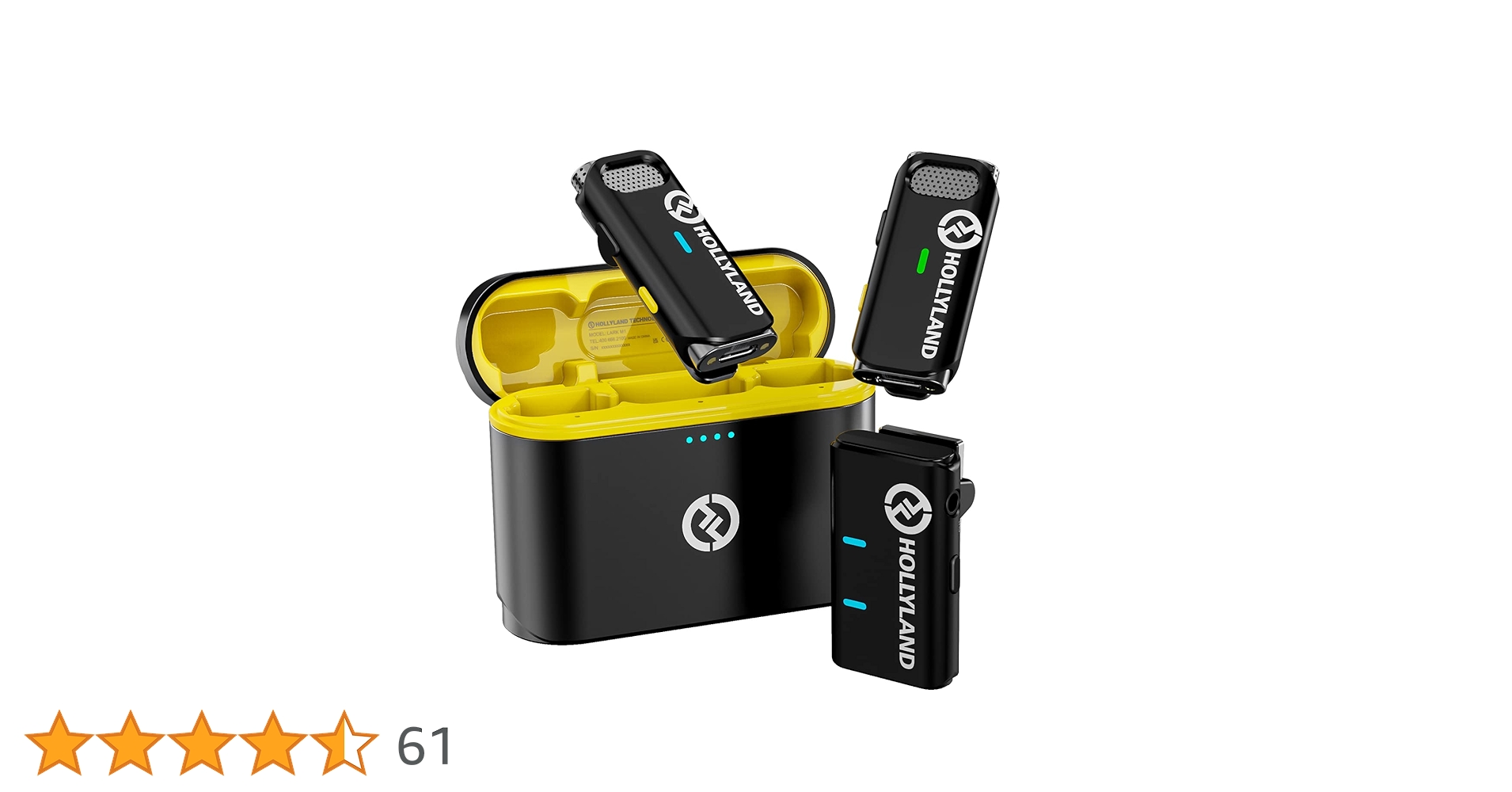 Hollyland Lark M1 2.4GHz Wireless Lavalier Microphone System