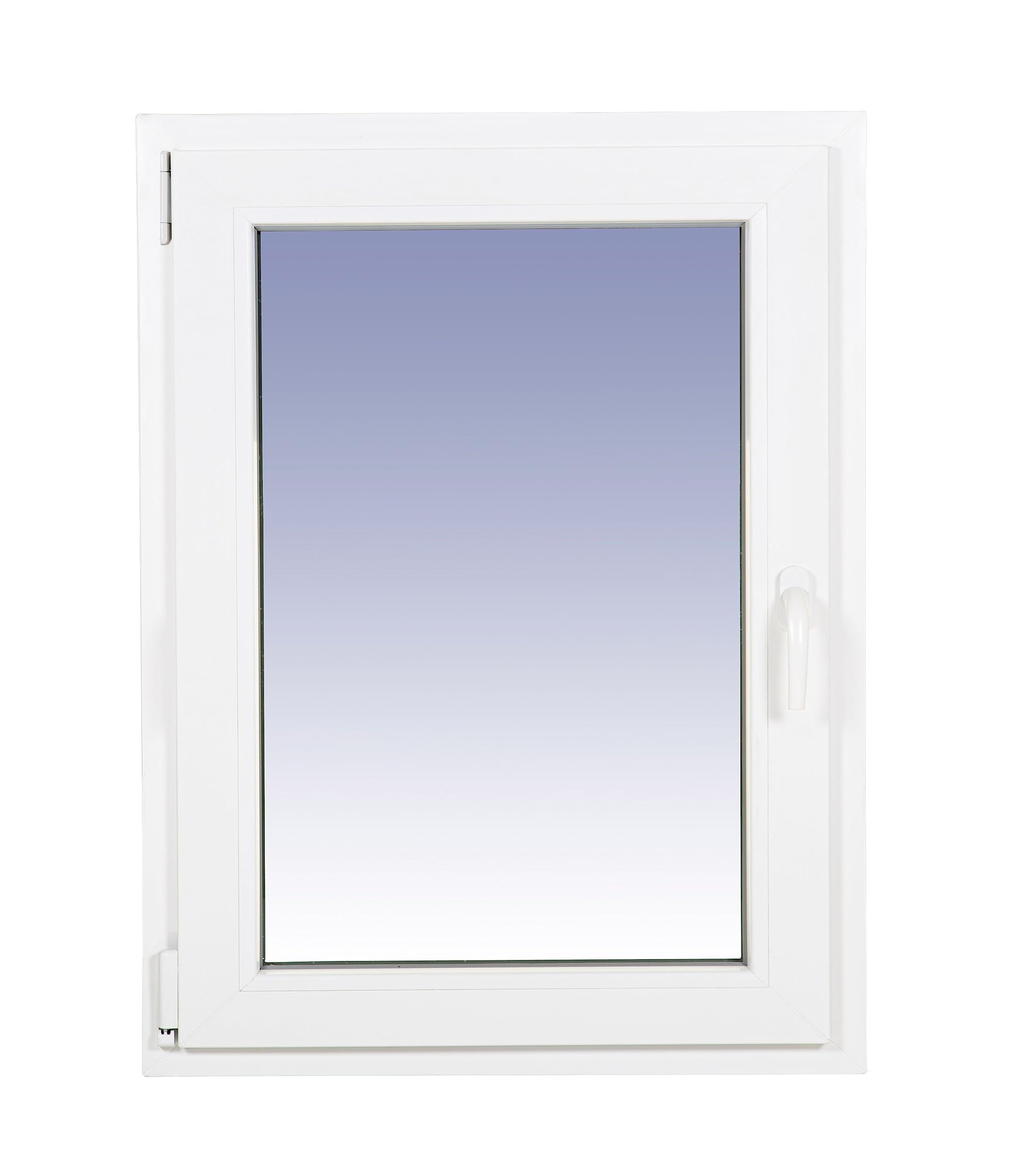 Ventanastock PVC 800x1000 Practicable Oscilobatiente Izquierda 1 hoja