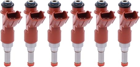 ApplianPar 6Pcs Fuel Injector for Lexus ES350 2007-12, RX330 2006, RX350 2007-09, for Toyota Avalon 2005-12, Camry 2007-11, Highlander 2008-11, RAV4 2006-12, Sienna 2006-10, Venza 2009-17