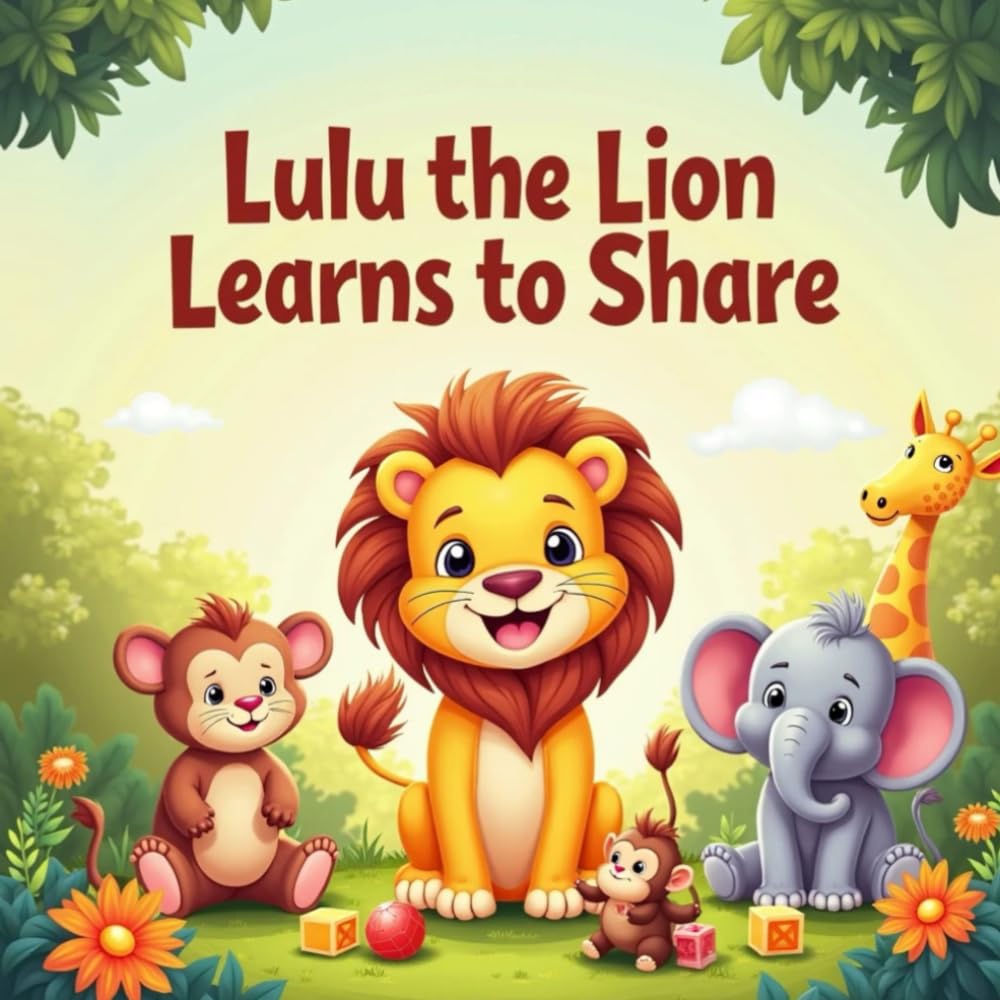 Lulu the Lion Learns to Share: A Heartwarming Story About Kindness and Friendship for Toddlers and Preschoolers