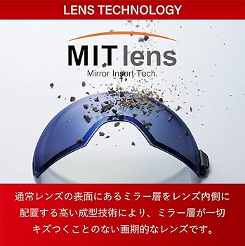 Amazon | [スワンズ] 日本製 スノーゴーグル RIDGELINE リッジ