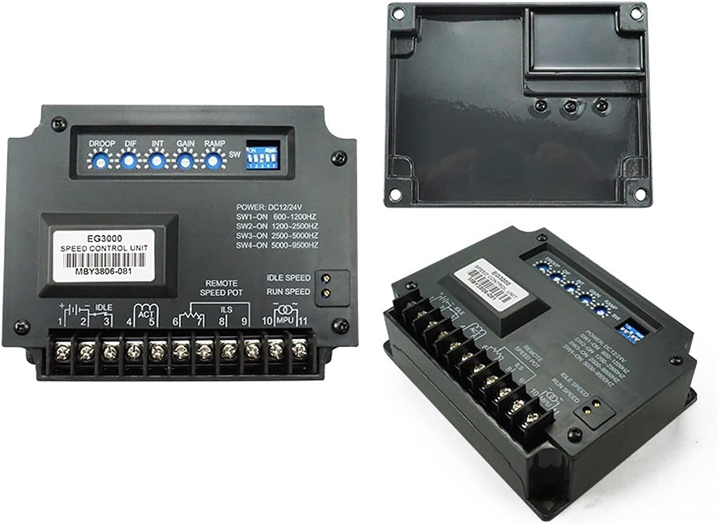 Motor Speed Control Module Generator Speed Control Board EG3000 Electronic Speed Governor