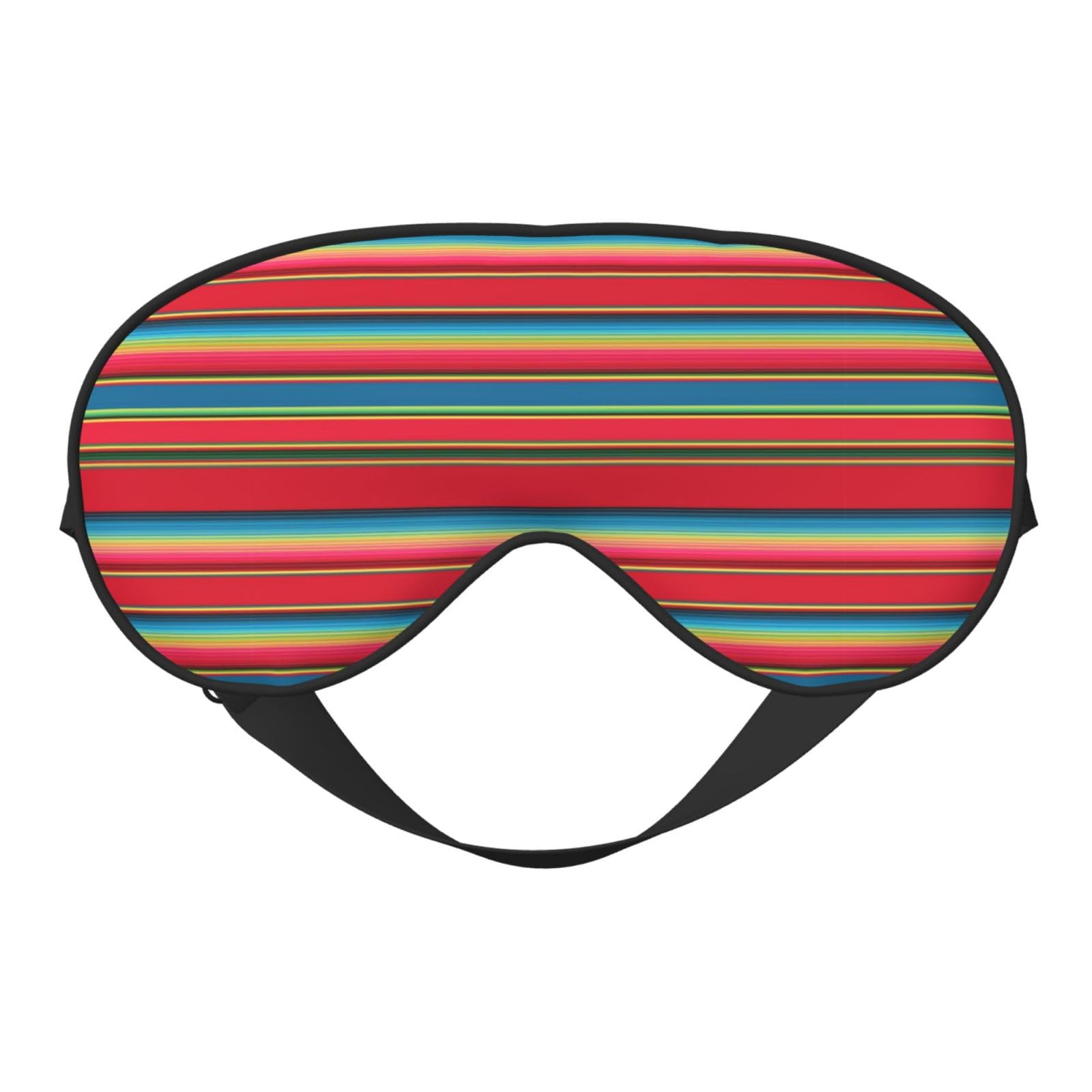 Sleep Mask Serape Pattern Breathable Blackout Eye Mask for Women Men Shade Cover Sleeping Eye Cover