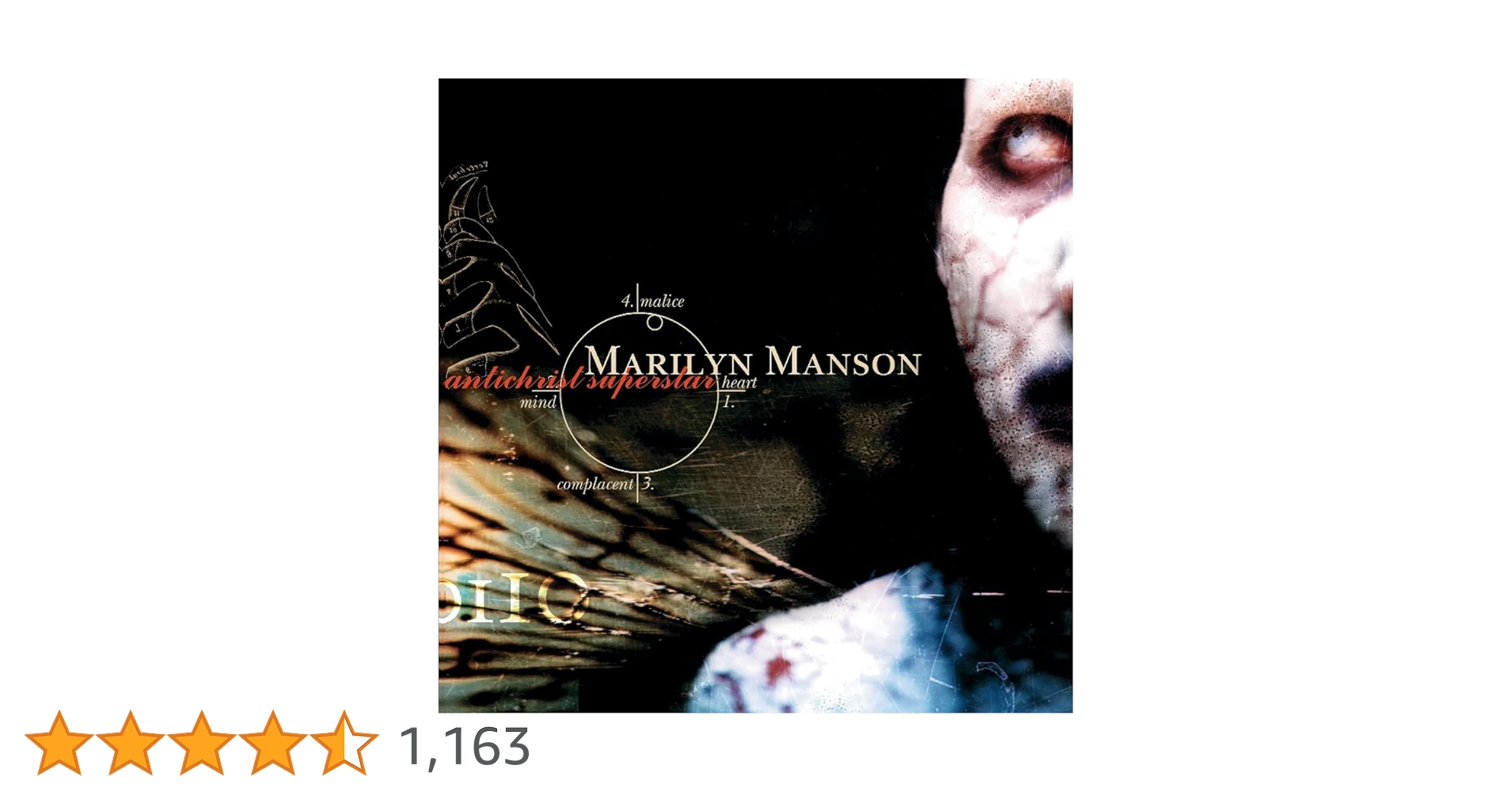MarilynManson AntichristSuperstar 限定版 LP Marilyn Manson - Antichrist Superstar