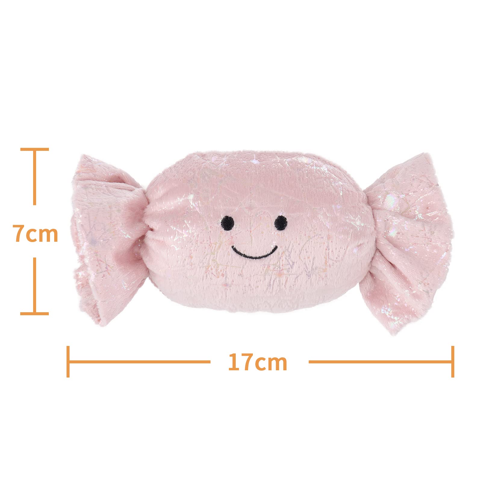 Apricot Lamb Erdnuss Essen Plüschtier – Weiches Kuscheltier, 17 Cm, Braun, Für Kinder