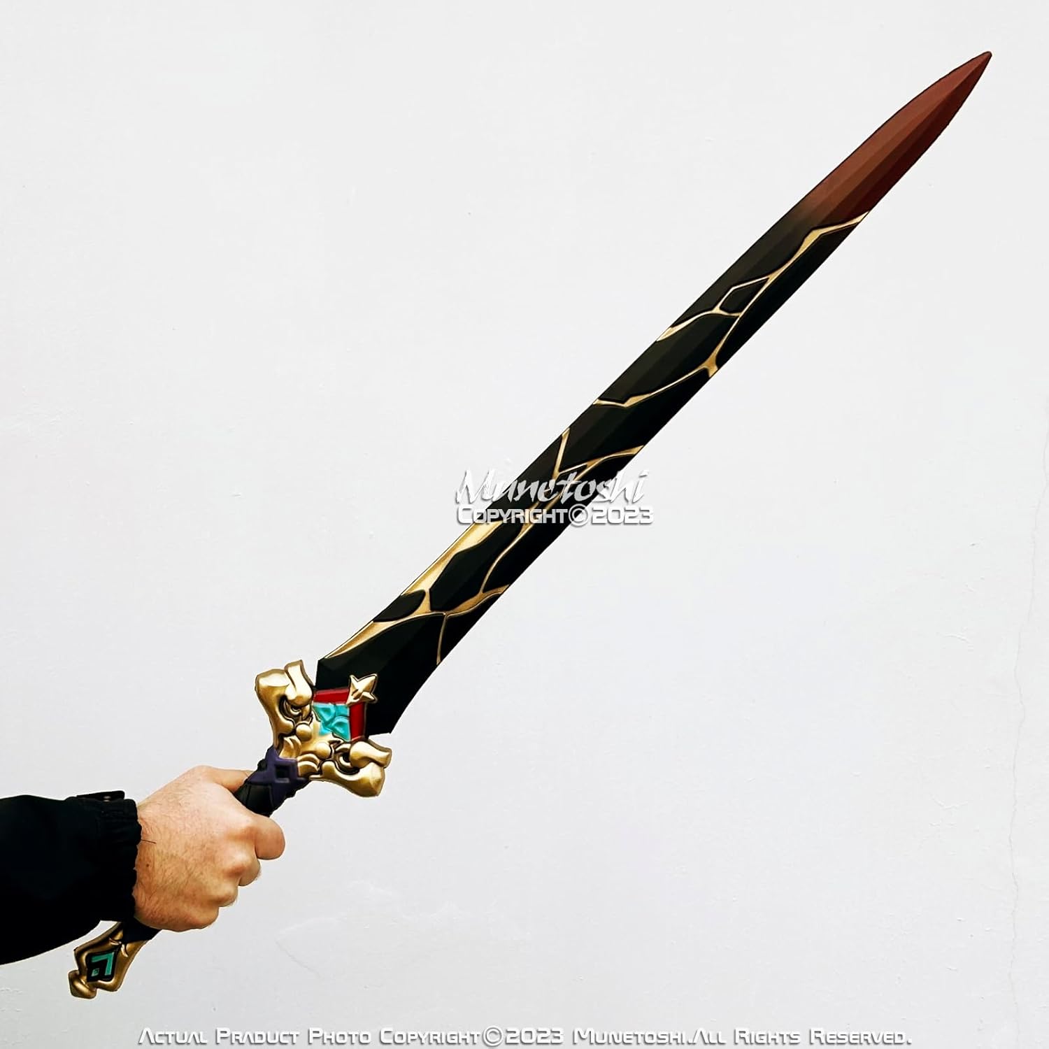 39” Honkai Star Rail Blade Foam Sword Impact Fantasy Video Game Cosplay Costume - Image 5