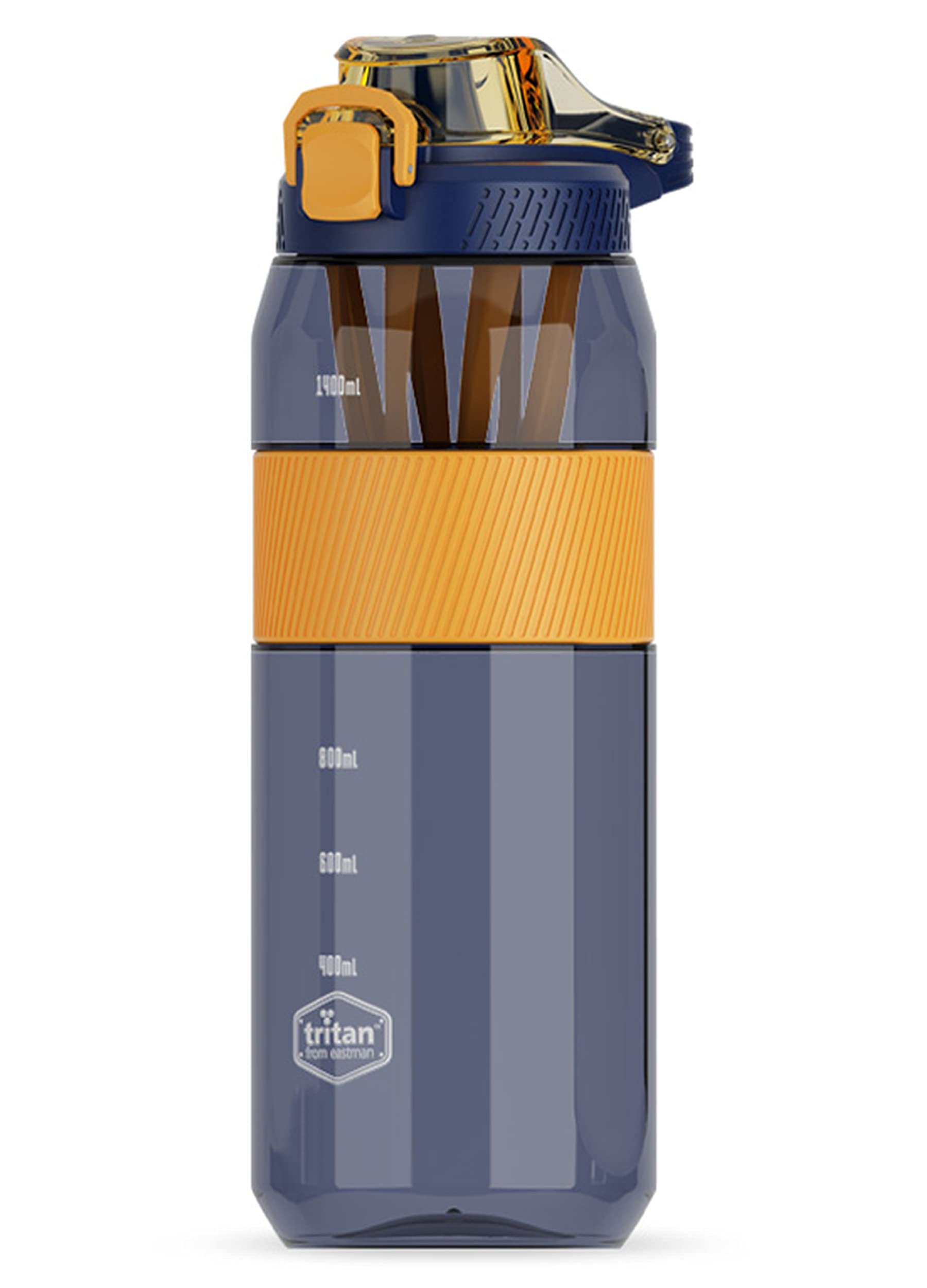 Obvie 1600ml Water Bottle with Straw & Fruit Infuser -8