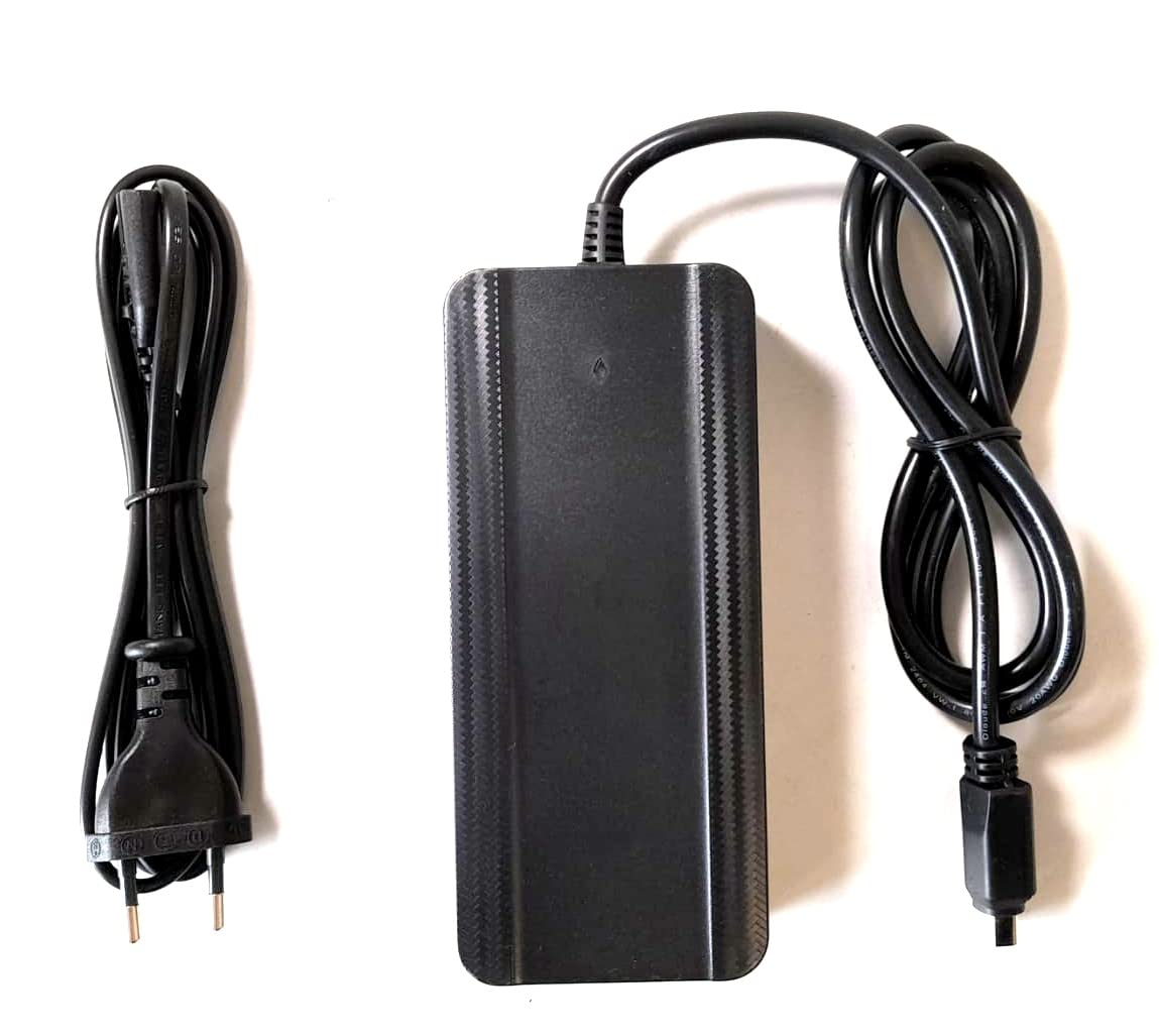 Enerpower Ładowarka 54,6 V 2 A 110 W 5-pinowa trapez do Fischer Montis, CITA, Viator, EM, ETD, ETH, ECU zastępuje ładowarkę SF-06-S