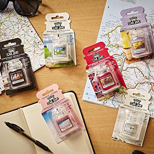 Image of Yankee Candle Car Jar Ultimate Air Freshener, Pink Sands