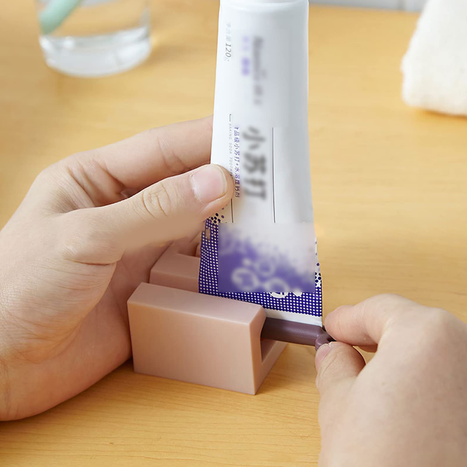 Presse-dentifrice Avec Poignée - Économise Et Range Ton Tube Verticalement