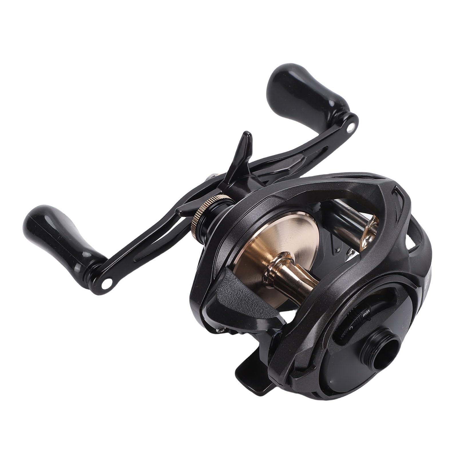 BRRNOO Kołowrotek Baitcastingowy z Włókna Węglowego, Lekki, 16 KG