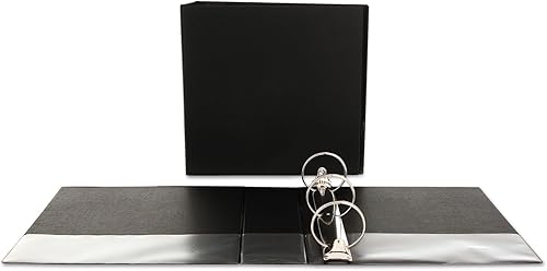 UNV30407 - Carpeta de anillas redondas de vinilo con acabado de gamuza Universal