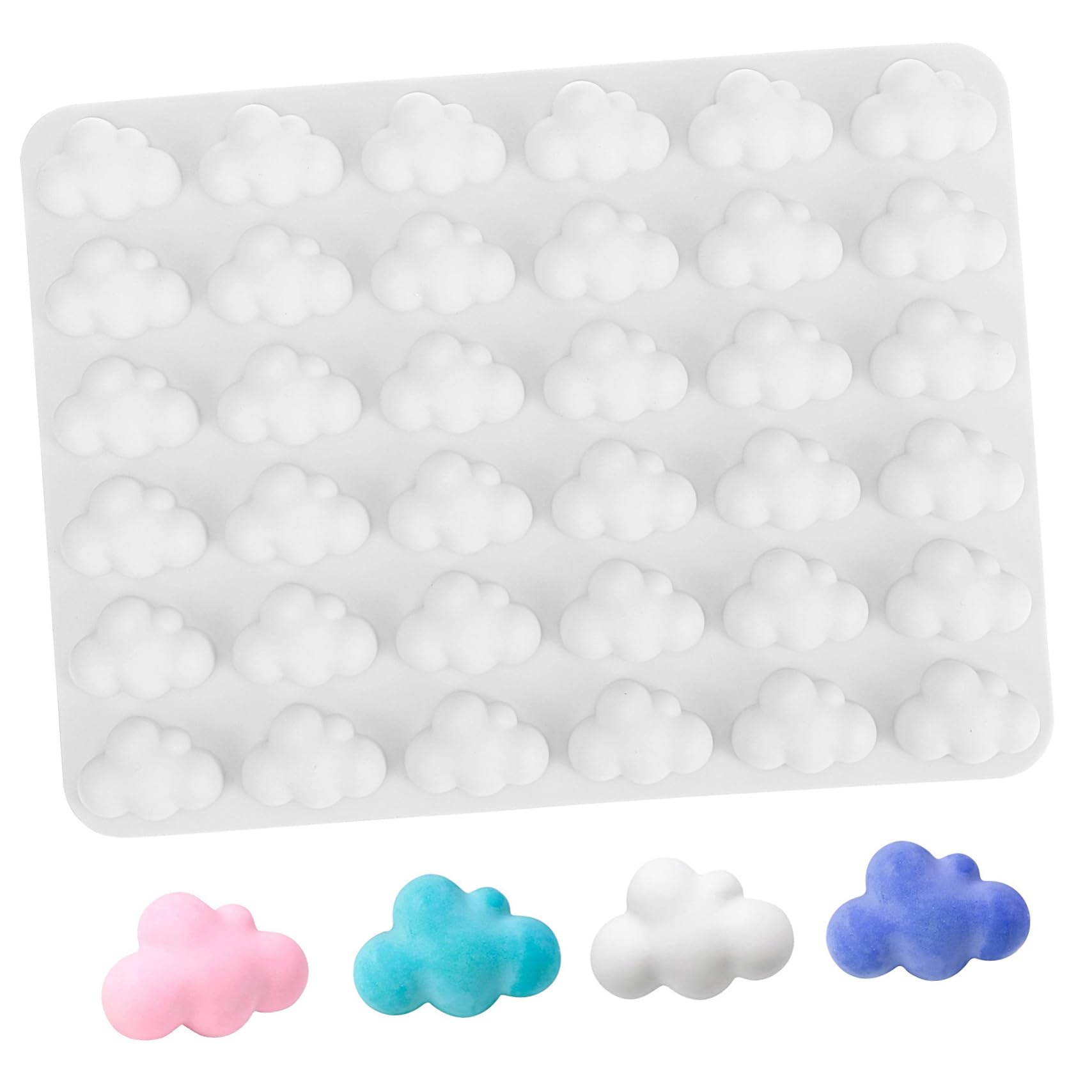 Abaodam 5pièces Moule Réutilisable Pour Bonbons Et Gelées Accessoire Multi-fonction Pour Gâteaux Et Pour Boulangeries Et Fêtes
