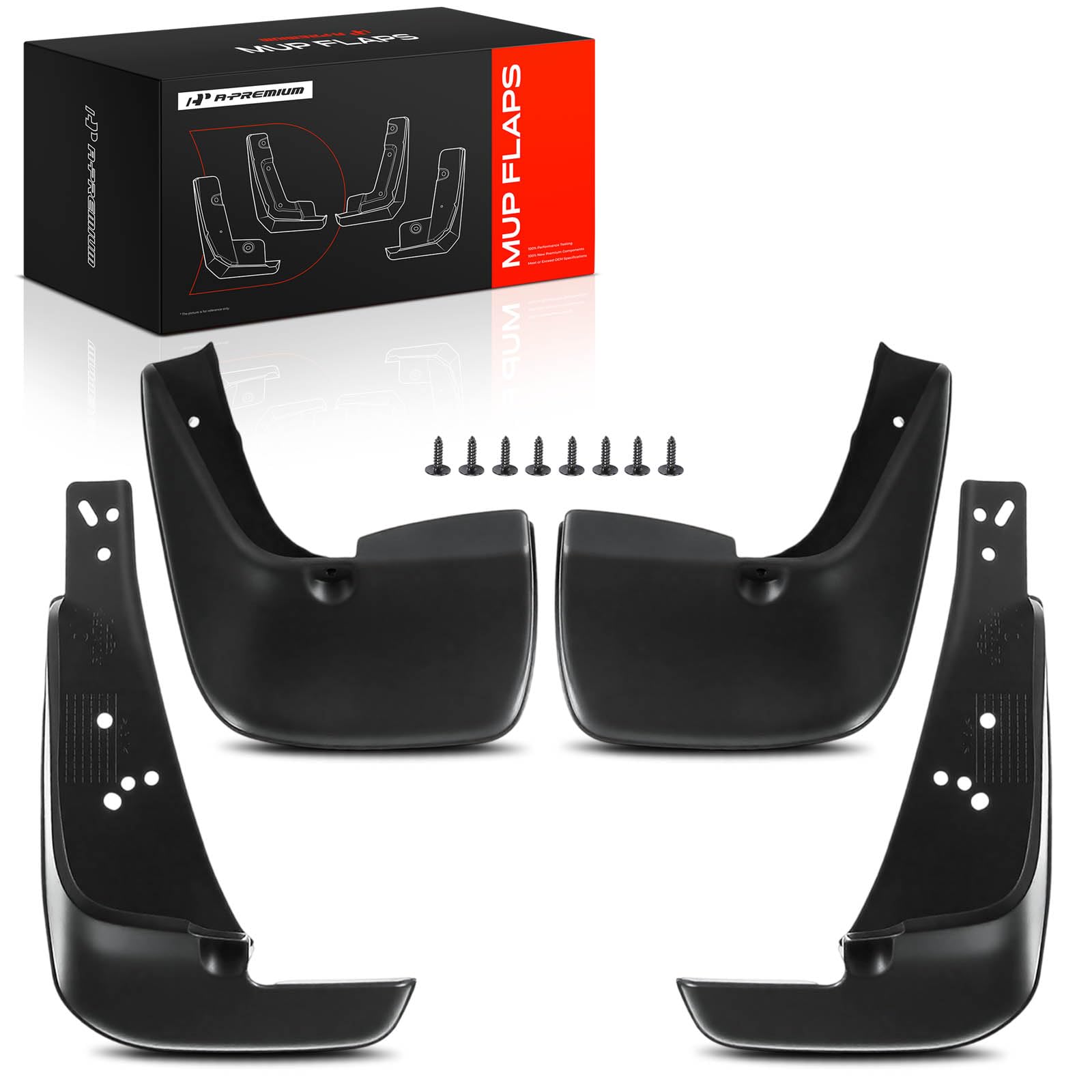 Amazon.com: A-Premium Mud Flaps Compatible with Toyota Corolla