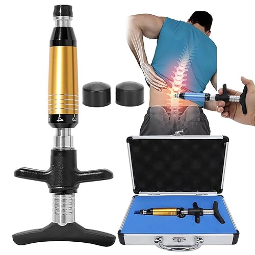Chiropraktisches Anpassungswerkzeug, Manueller Chiropraktischer Aktivator, 6-Stufig Einstellbar (50-300N Kraft), FüR