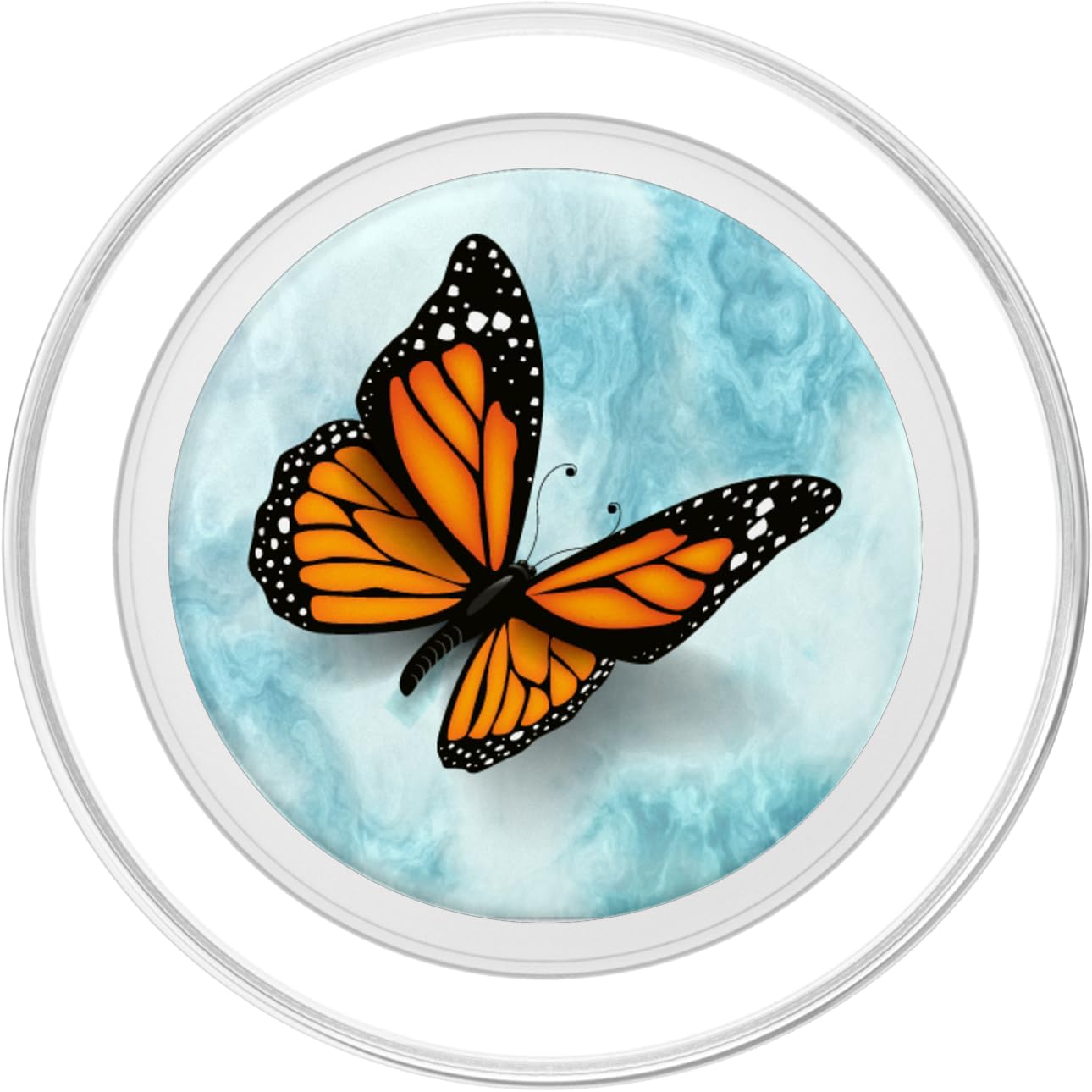 Monarch Butterfly For Nature Lover PopSockets MagSafe PopGrip for iPhone