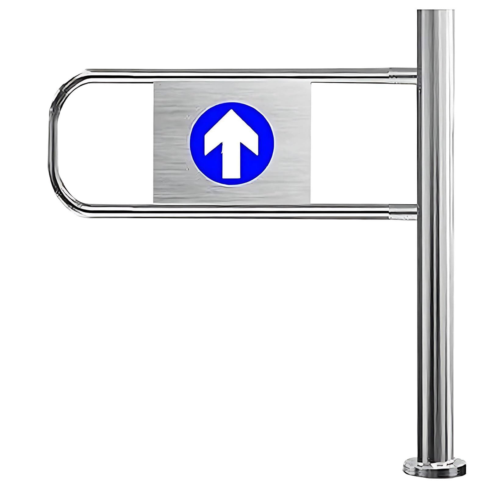 SHAHRYAR Automatic Closing Way Door,Self-Closing One-Way Gate,Stainless Steel Material,Available Sizes,For Supermarkets, Retail Stores, And Warehouses right60*100cm
