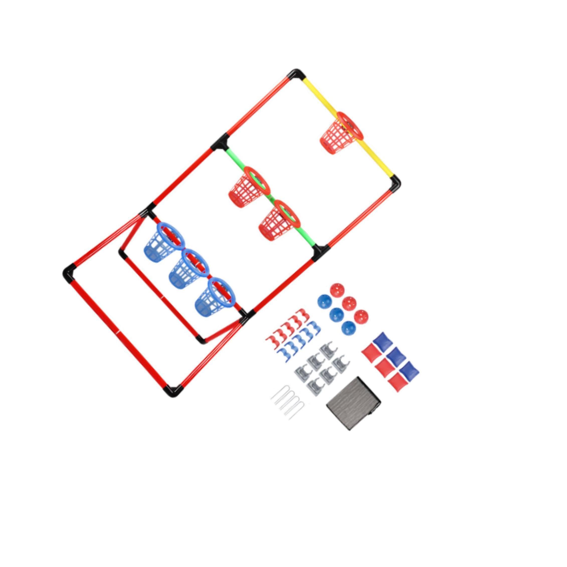Juego de Lanzamiento de Bolsas de Frijoles en el Patio Trasero, diseñado para Inspirar Actividades recreativas alegres al Aire Libre, Juego de Fiesta