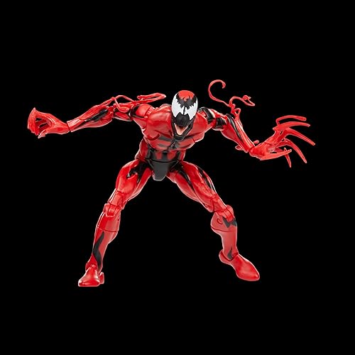 Miniatura 10 de Marvel Legends Series Spider-Man Symbiote & Carnage - Figuras de acción coleccionables de 6 pulgadas, paquete de 2, juguetes para edades de 4 años