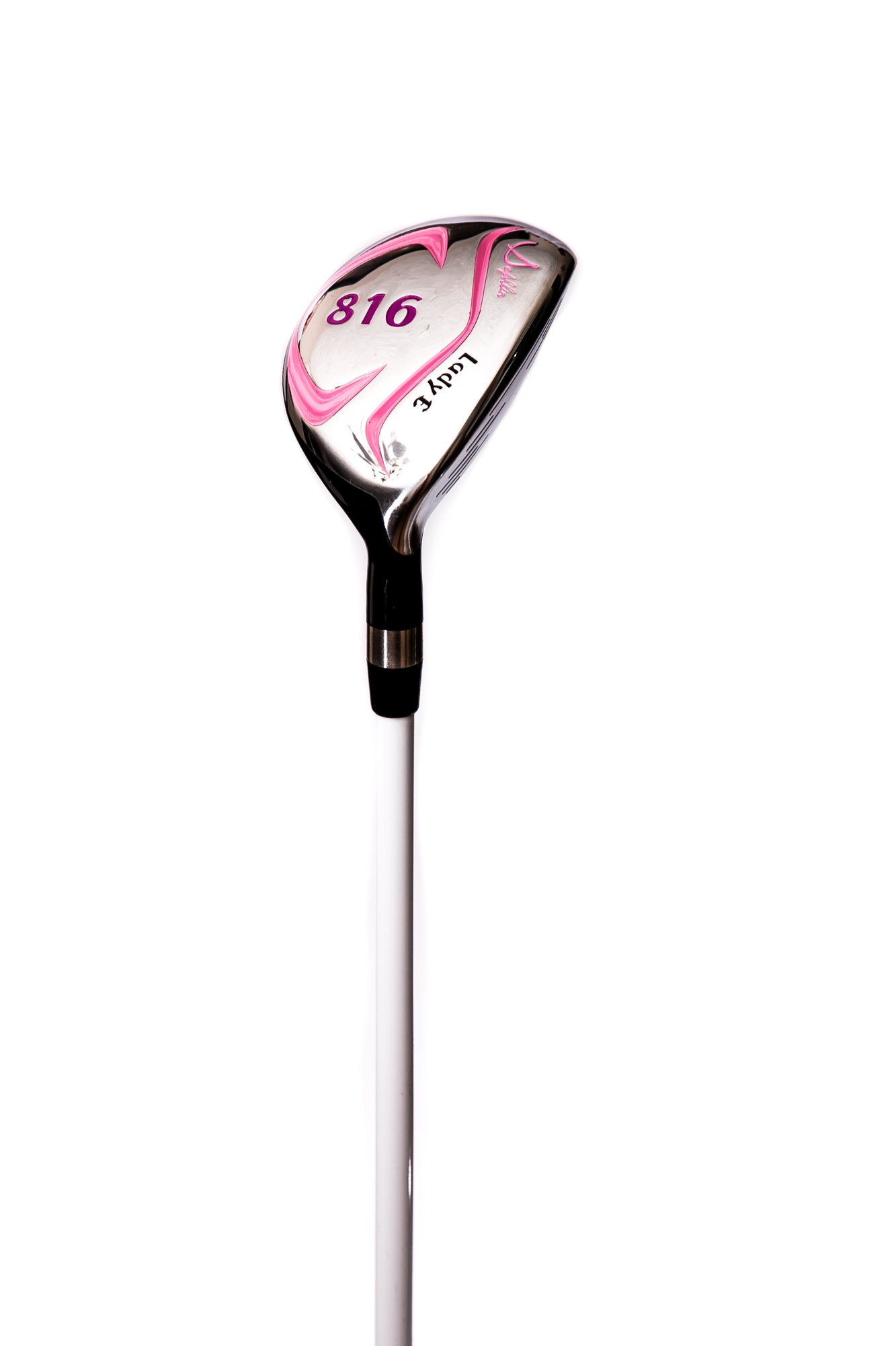 Lady E Girls Pink Right Hand 6 szt. zestaw kijów golfowych i torba golfowa w wieku 3-6 lat