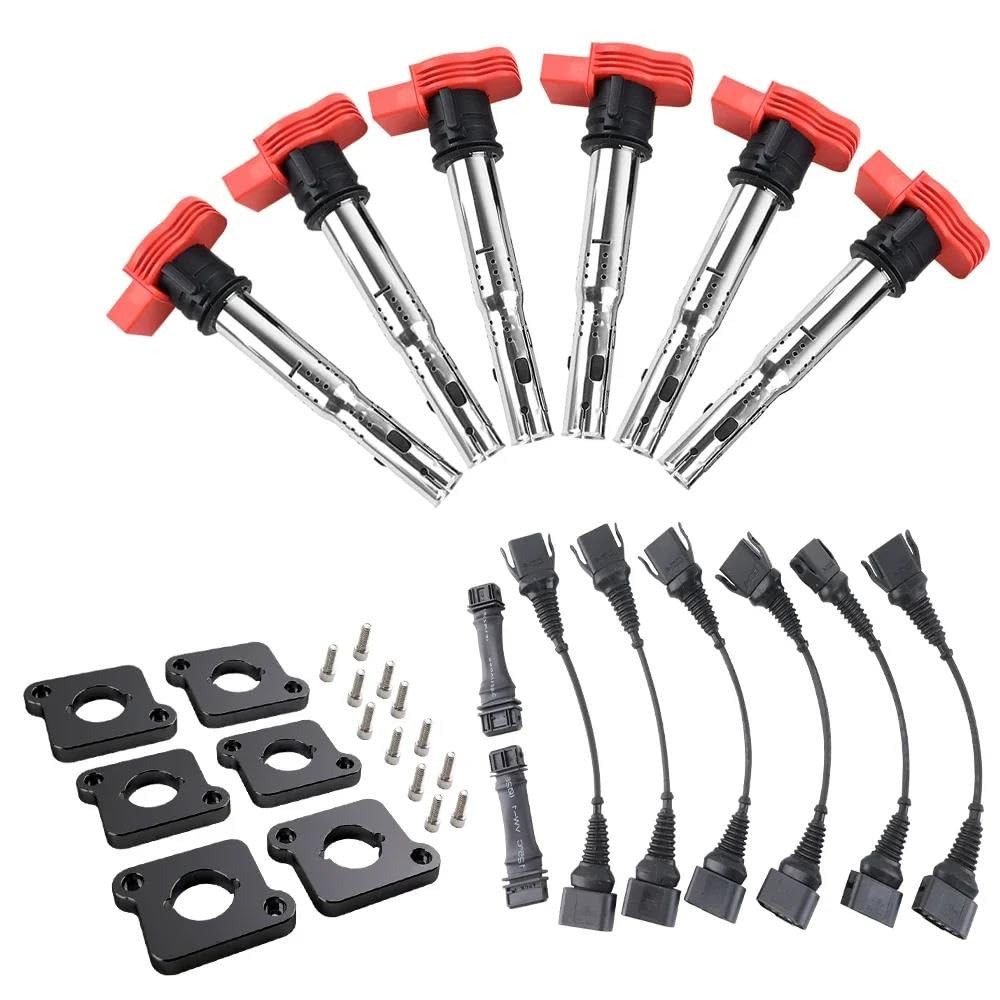 Module D'allumage Bobine Allumage pour 2.7T S4 RS4 pour B5 2.7T Kit De Conversion De Bobines D'allumage Kit De Dérivation ICM Plaques De Bobine