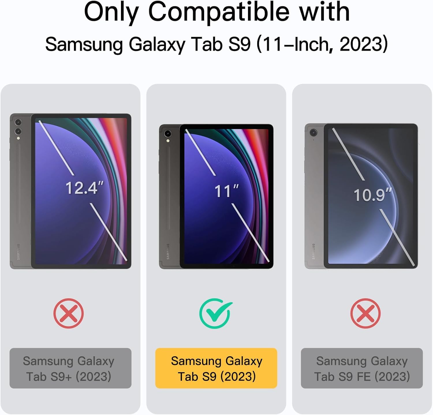 【美品】GALAXY Tab S9 SM-X710 ケース付き Oaky Smart Cover for Samsung Galaxy Tab S9 5G 11 inch [SM-X710, SM