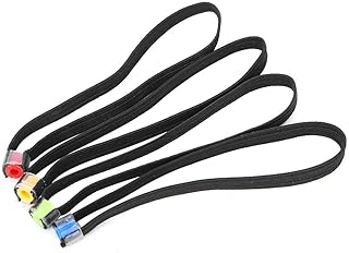 Pack of 4Pcs Fishing Tippet Spool Ring, Plastic Fishing Wire Loop Leader Tackle Tool Replacement