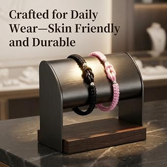 Matching Bracelets for Couples, 2PCS Knot Bracelet Black & Pink, Adjustable Couples Bracelets for Him Her, Long Distance Relationship Gifts, Anniversary Birthday Gift for Boyfriend Girlfriend