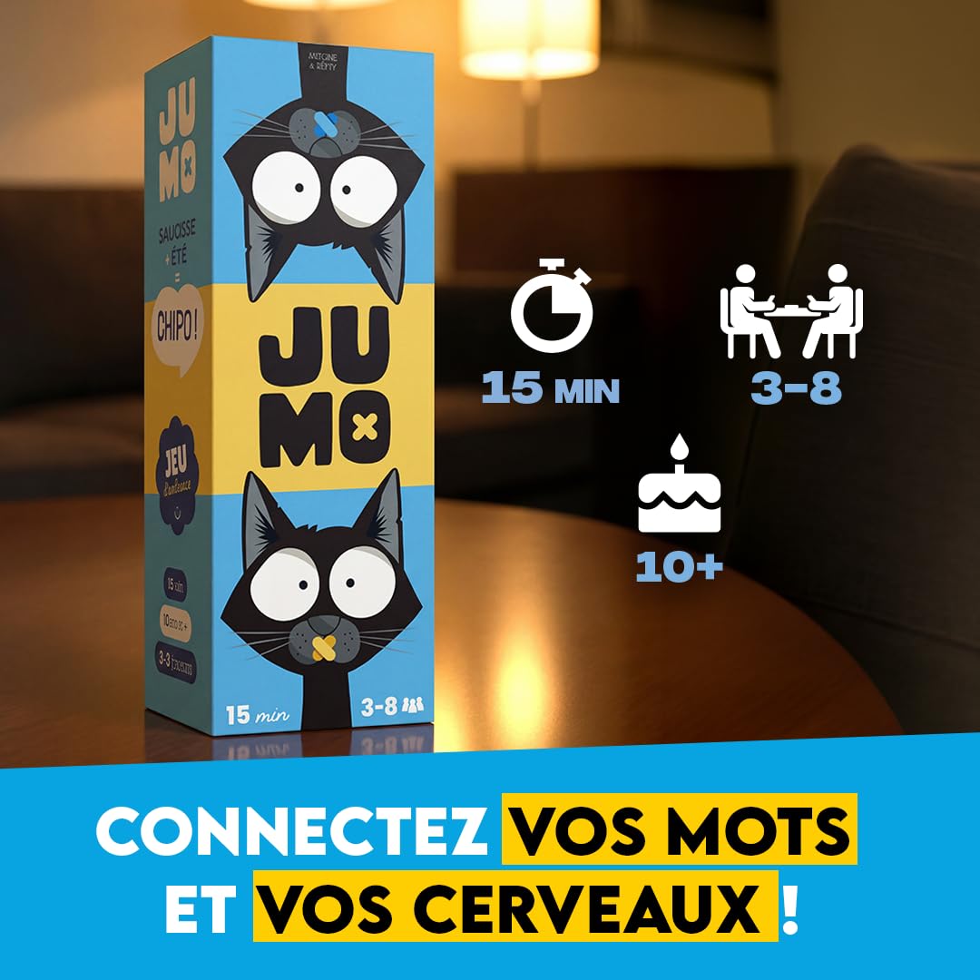 ATM Gaming Lot Mouton Mouton + Momo + Jumo - Jeu de Société Famille et Amis - Jeu d’Ambiance Drôle et Rapide -Jeu de Société Hilarant - Jeu pour Famille et Amis - Prise en Main Rapide