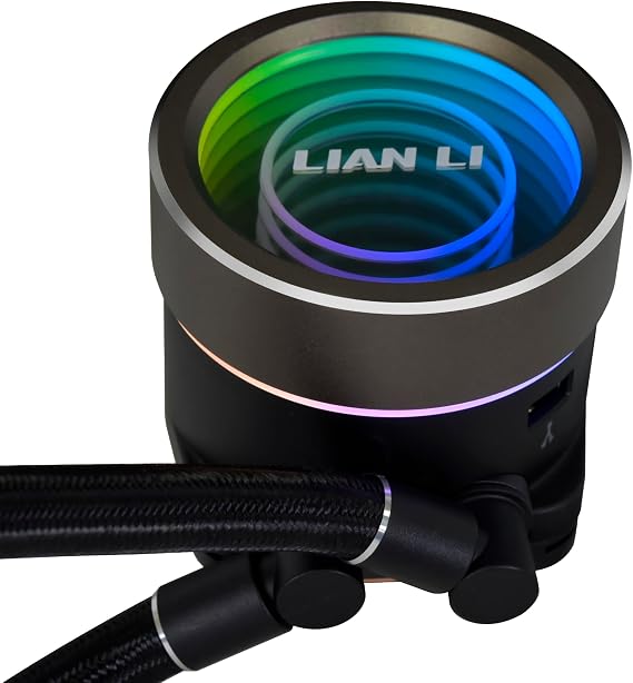 Lian Li Galahad II Trinity 360MM- AIO CPU Liquid Cooler -Pre-Installed ARGB Daisy-chainable Radiator Fans or UNI Fan SL-INF Fans - for Intel LGA 1700, 1200, 115X, AMD AM5/AM4 Sockets (GA2T36INB.US)
