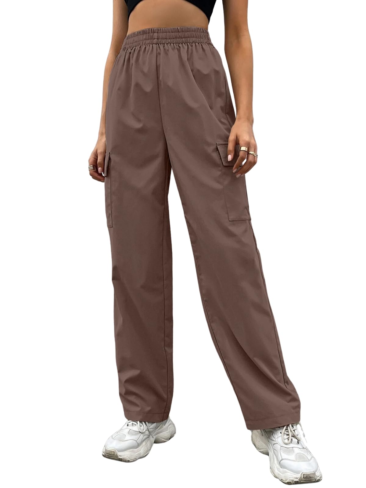 Leriya Fashion Trouser for Women | Track Pant for Women | Cargo Style Trouser Track Pants for Women | Hight Waist Track Pants for Women | Trousers for Women-picture-29