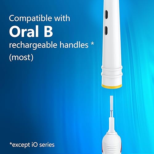 Miniatura 5 de Cabezales de repuesto de cerdas de carbón de bambú compatibles con cepillos de dientes eléctricos Braun Oral-B, 8 unidades, color negro, cabeza