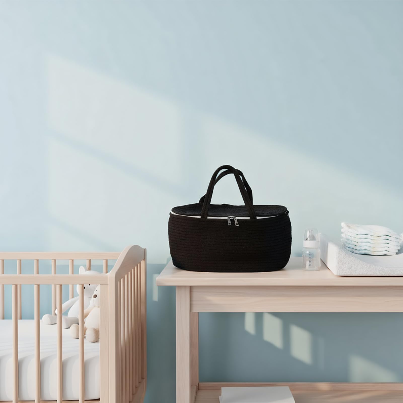 Organizador De Pañales Para Bebé Extraíble Gran Capacidad Portátil
