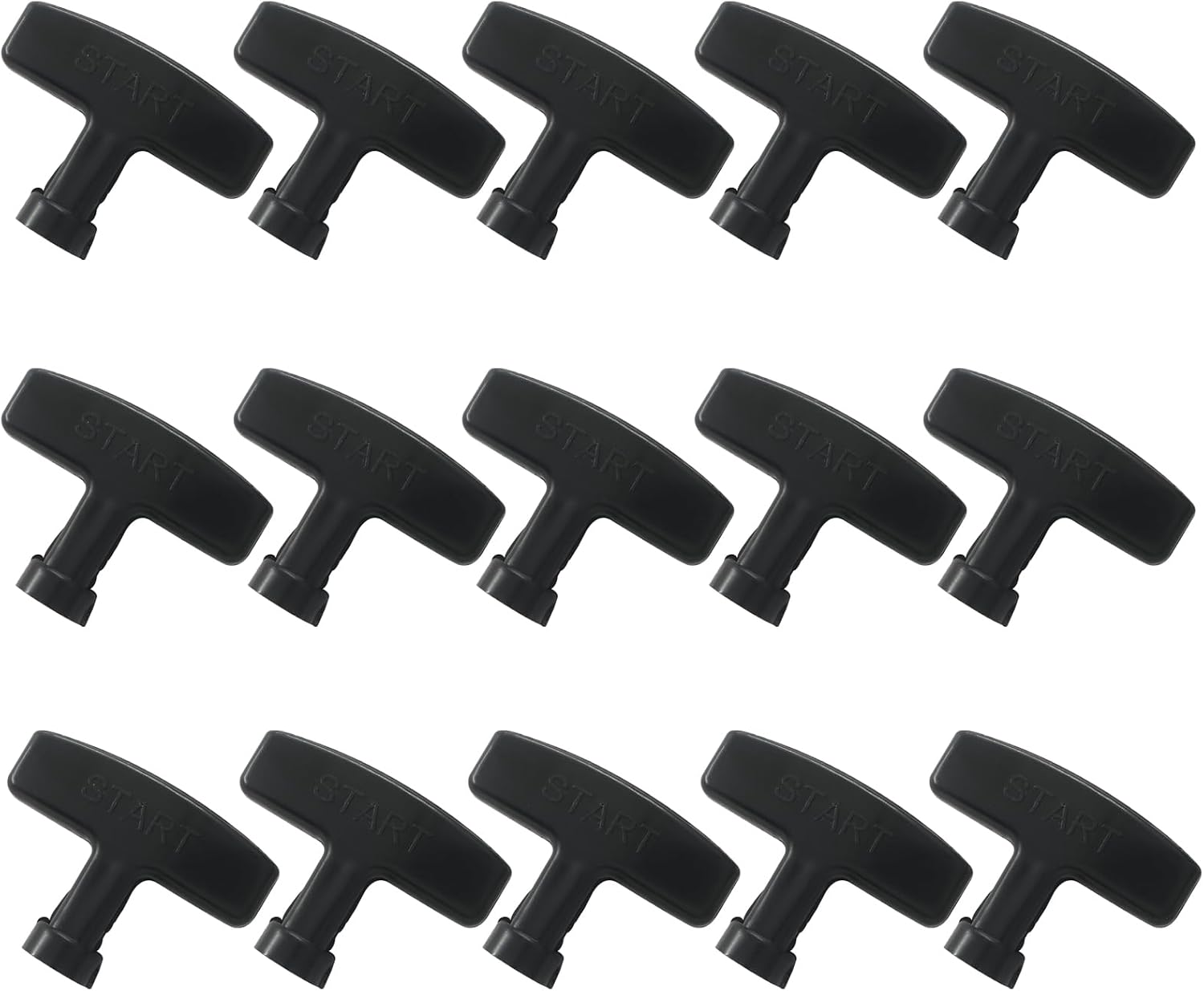 15 Pcs Pull Cord Handle, 7mm Rope Hole