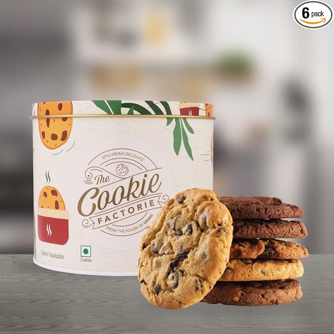 Unibic Foods The Cookie Factorie| Indulgence Chocolate Assorted Cookies | Premium Signature Cookies| Corporate Gifts| Fruits & Nut| Choco Chip| Choco Brownie| Choco Nut| 300g at Rs. 405