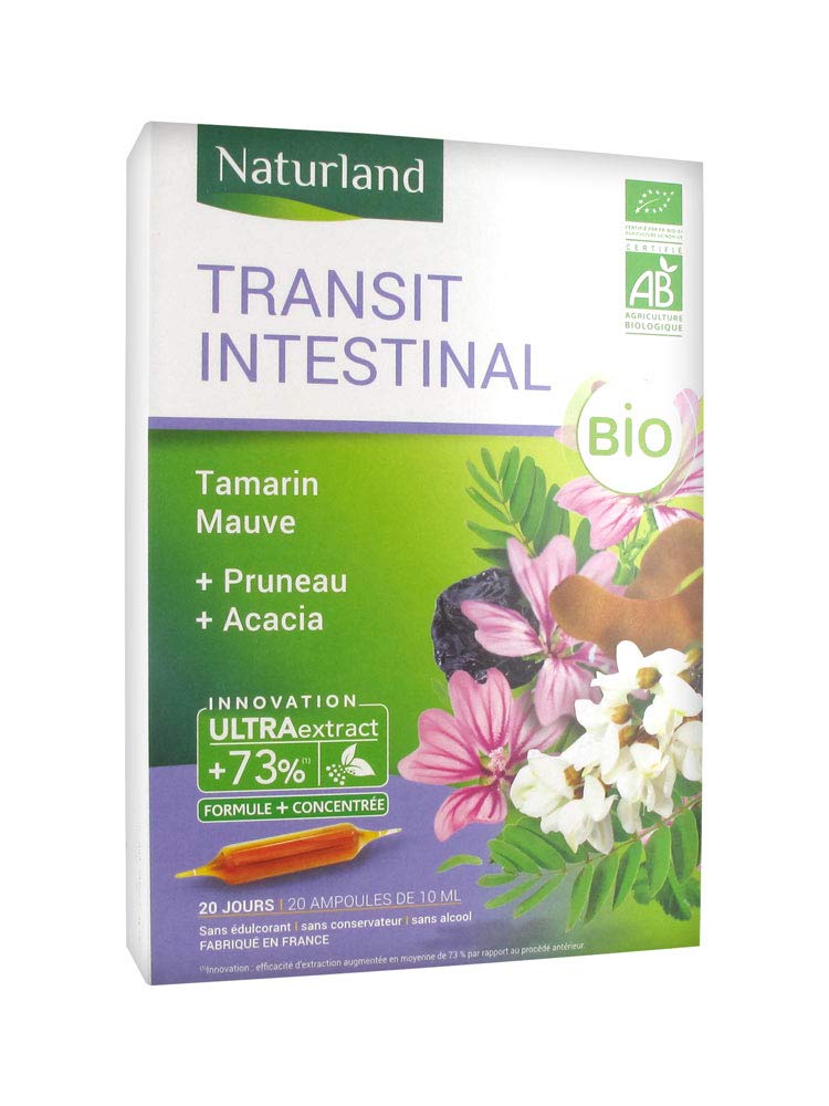 Naturland Organic Intestinal Transit Vials x 20