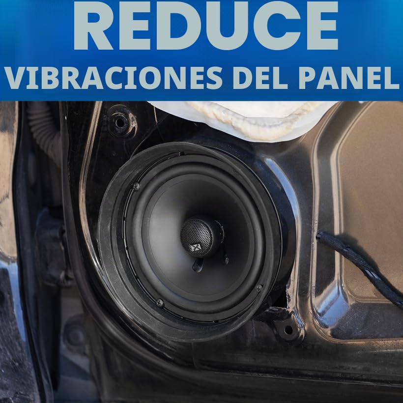 Deflectores de altavoces 6.5 NVX XBAF65 de silicona impermeables 3